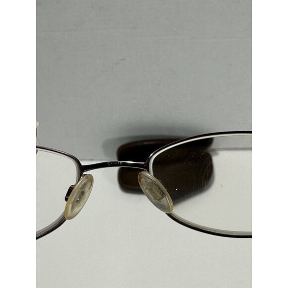 Lauren Hutton L125 Violet Eyeglasses Frames + Brown Hard Shell Case 51[]18-135MM main image 10
